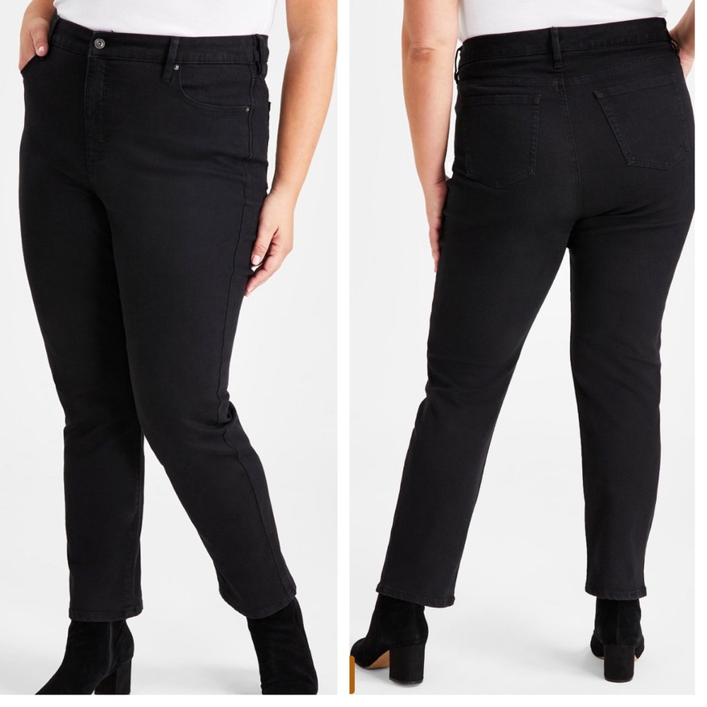 Plus Size Black Jeans
